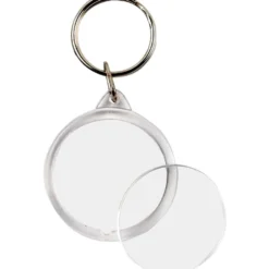 Nyckelringar berlocker, Dia. 40 mm, 25 st./ 1 förp.