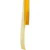 Organza band, B: 10 mm, gul, 25 m/ 1 rl.