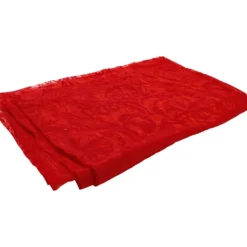 Organzatyg, B: 150 cm, röd, 3 m/ 1 förp.