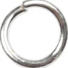 O-ring, stl. 4,4 mm, tjocklek 0,7 mm, försilvrad, 500 st./ 1 förp.