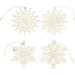 Ornament, Dia. 7 cm, tjocklek 0,3 cm, 200 st./ 1 förp.
