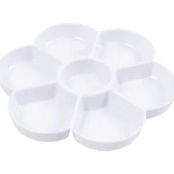 Palett, Dia. 17,5 cm, vit, 1 st.