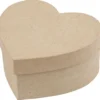 Pappaskar hjärta, H: 5+6,5+7,5 cm, B: 10+12,5+15 cm, 3 st./ 1 set