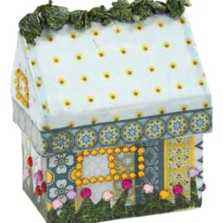 Pappaskar hus, H: 10,5 cm, stl. 6x8,5 cm, 5x4 st./ 1 förp.
