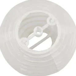 Papperslampa, Rund, Dia. 7,5 cm, vit, 10 st./ 1 förp.