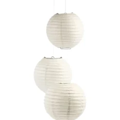 Papperslampa, Rund, Dia. 35 cm, vit, 1 st.