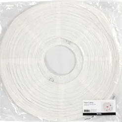 Papperslampa, Rund, Dia. 35 cm, vit, 1 st.