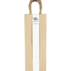 Papperspåsar, H: 36 cm, B: 13x8 cm, 125 g, brun, 10 st./ 1 förp.