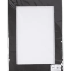 Passepartoutramar, A3, ark 35x48 cm, tjocklek 0.4 mm, 270 g, svart, 25 st./ 1 förp.