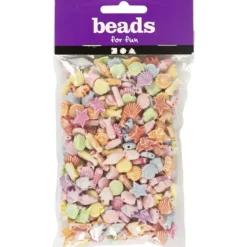 Pastellmix, stl. 9-12 mm, Hålstl. 1,2 mm, ca. 380 st., 110 g, 175 ml/ 1 förp.