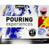 Pebeo färgkit, Pouring-upplevelser, mixade färger, 47 delar/ 1 förp.