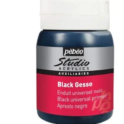 Pebeo Studio Gesso, svart, 500 ml/ 1 förp.