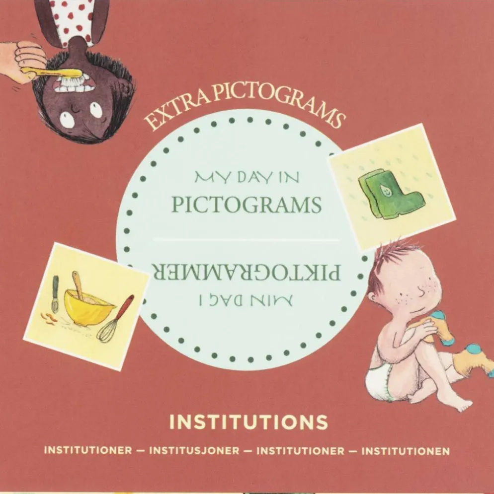 Piktogram tilläggsset – Institution, stl. 9x9x4 cm, 30 st./ 1 förp.