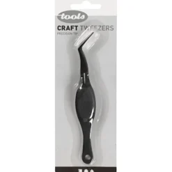 Pincett med fjäder, L: 12,5 cm, 1 st.