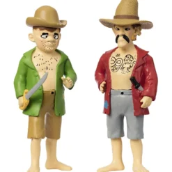 Pippi piratfigurer, stl. 10 cm, 1 set