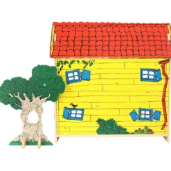 Pippis hus Villa Villekulla, stl. 400X260X400 mm, ca. 5 delar, 1 st.