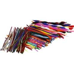 Piprensare, L: 30,5 cm, tjocklek 4-6 mm, mixade färger, 250 mix./ 1 förp.