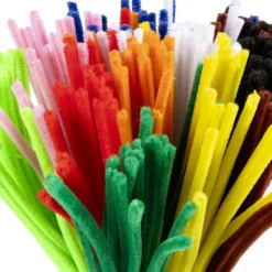 Piprensare, L: 30 cm, tjocklek 6 mm, mixade färger, 200 mix./ 1 förp.