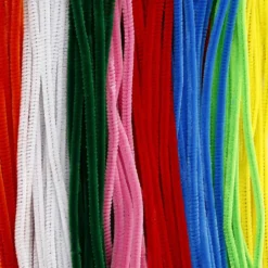 Piprensare, L: 30 cm, tjocklek 6 mm, mixade färger, 200 mix./ 1 förp.