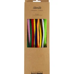 Piprensare, L: 30 cm, tjocklek 6 mm, mixade färger, 50 mix./ 1 förp.