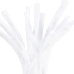 Piprensare, L: 30 cm, tjocklek 15 mm, vit, 15 st./ 1 förp.