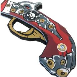 Piratpistol, H: 1,3 cm, L: 28,6 cm, B: 13 cm, 1 st.