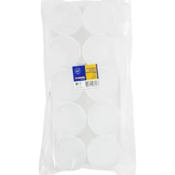 Plastburkar för förvaring, H: 5 cm, Dia. 6,5 cm, 110 ml, 10 st./ 1 förp.