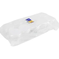 Plastburkar för förvaring, H: 7 cm, Dia. 6,5 cm, 180 ml, 10 st./ 1 förp.
