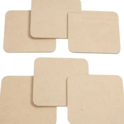 Platta, stl. 10x10 cm, tjocklek 3 mm, 6 st./ 1 förp.