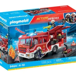 Playmobil Brandbil, stl. 28 x 13 x 16 cm, 138 delar/ 1 förp.