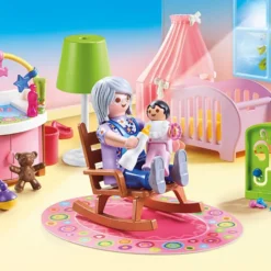 Playmobil dockskåpsmöbler, Barnkammare, 43 delar/ 1 förp.