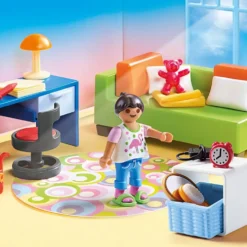 Playmobil dockskåpsmöbler , Tonårsrum, 43 delar/ 1 förp.
