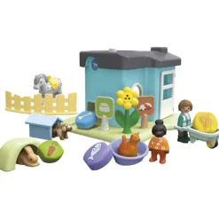 Playmobil Junior Animal Kennel, stl. 22x21x16 cm, 21 delar/ 1 förp.