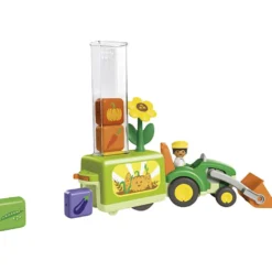 Playmobil Junior –Traktor med planteringsvagn, stl. 31x7x23 cm, 11 delar/ 1 förp.