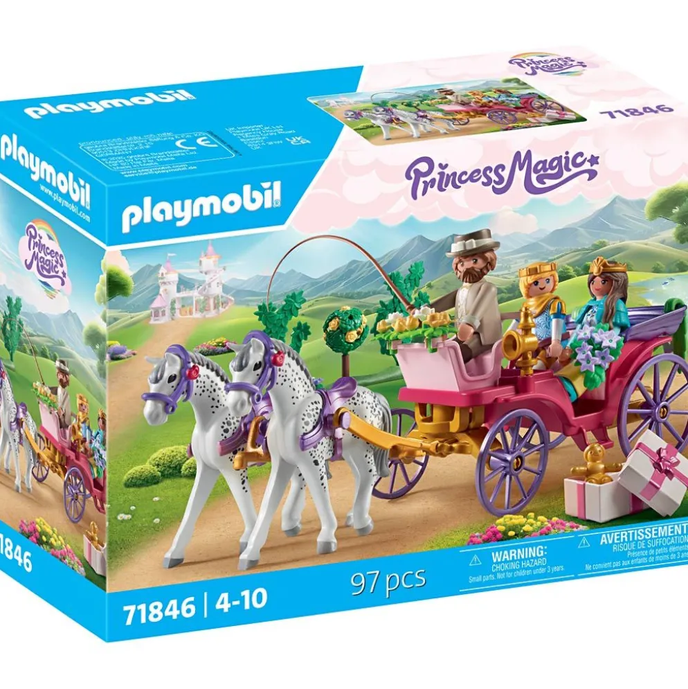 Playmobil kunglig vagn, stl. 9,0x19,7x26,0 cm, 97 delar/ 1 förp.