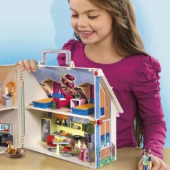 Playmobil – Mitt Bärbara Dockhus, H: 27 cm, L: 52 cm, B: 12 cm, 1 set