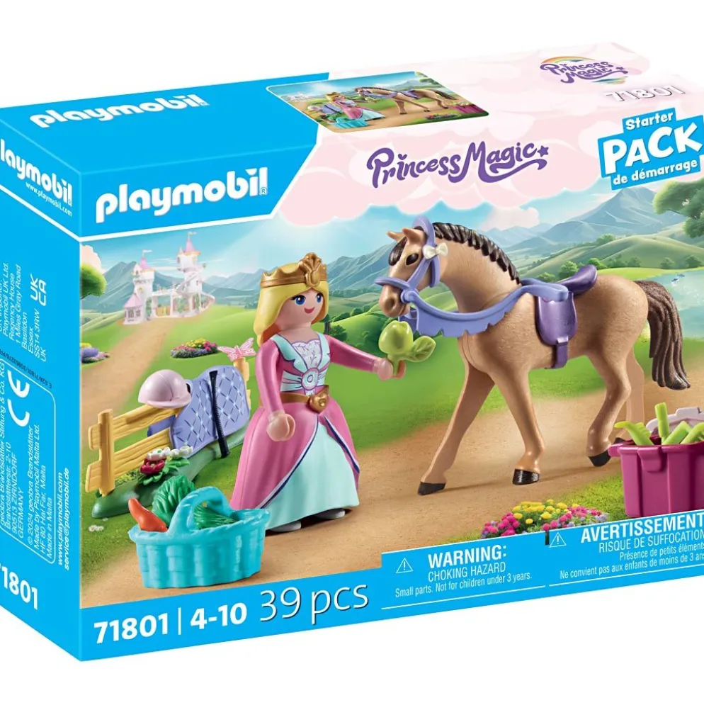 Playmobil prinsessa med häst, stl. 39,6x15,1x20,0 cm, 39 delar/ 1 förp.