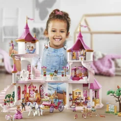 Playmobil prinsesslott, stl. 50,9x30,3x59,3 cm, 421 delar/ 1 förp.