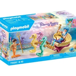 Playmobil sjöjungfru med sjöhästvagn, 35 delar/ 1 förp.