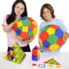 Polydron Byggklossar Klassuppsättning, stl. 7x7 cm, 184 delar/ 1 set