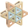 Polydron Eco Magnetisk, dova färger, 72 delar/ 1 set