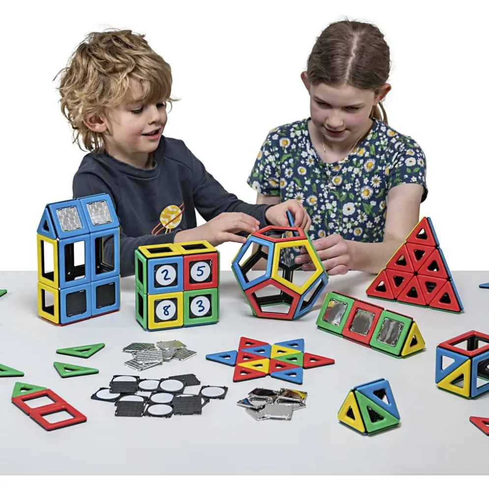 Polydron Magnetic Super Klassuppsättning, 184 delar/ 1 set