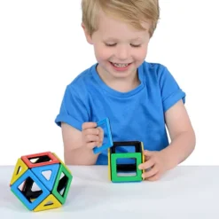 Polydron magnetiskt byggset, 32 delar/ 1 förp.