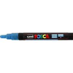 Posca Marker , nr. PC-3ML, spets 0,9-1,3 mm, glitter färger, 8 st./ 1 förp.