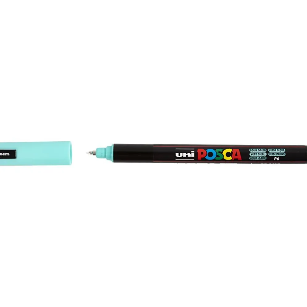 Posca Marker , nr. PC-1MR, spets 0,7 mm, extra fine, mixade färger, 8 mix./ 1 förp.