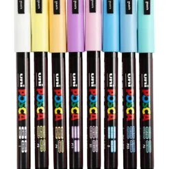 Posca Marker , nr. PC-1MR, spets 0,7 mm, extra fine, mixade färger, 8 mix./ 1 förp.