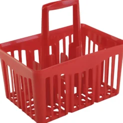 PRIMO-korg till färg, röd, 1 st.