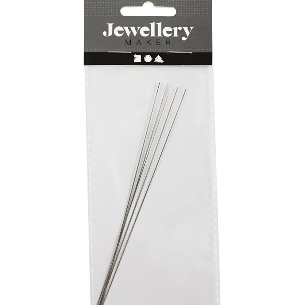 Pärlnål, L: 12 cm, tjocklek 0,25 mm, 5 st./ 1 förp.