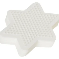Pärlplattor, stjärnor, stl. 9 cm, medium, 10 st./ 1 förp.