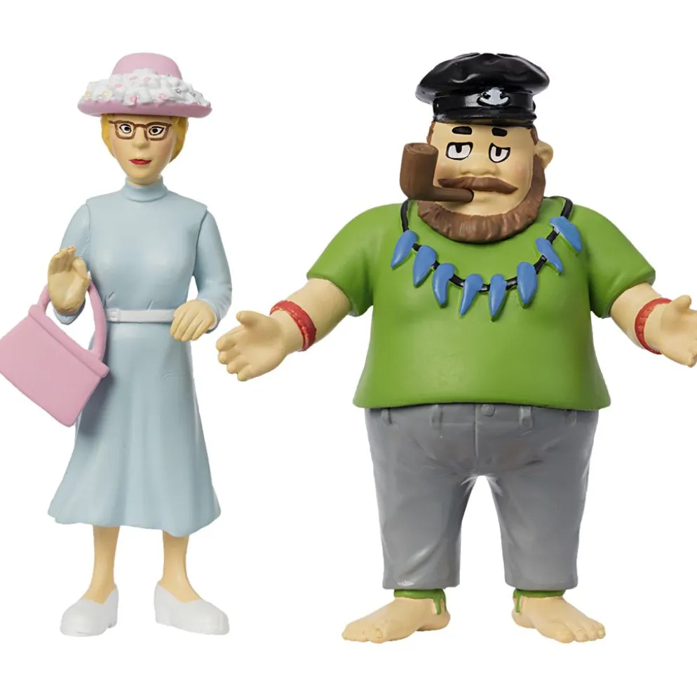Prussiluskan och Efraim Långstrump, stl. 10 cm, 2 st./ 1 set